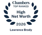 Brody, Lawrence - Chambers 2026 HNW Badge