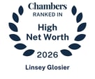 Glosier, Linsey - Chambers 2026 HNW Badge