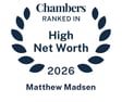 Madsen, Matthew - Chambers 2026 HNW Badge