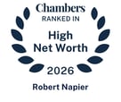 Napier, Robert - Chambers 2026 HNW Badge