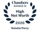 Perry, Natalie - Chambers 2026 HNW Badge