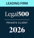 Legal500 - Private Client - leading firm 2026