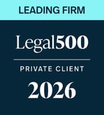 Legal500 - Private Client - leading firm 2026