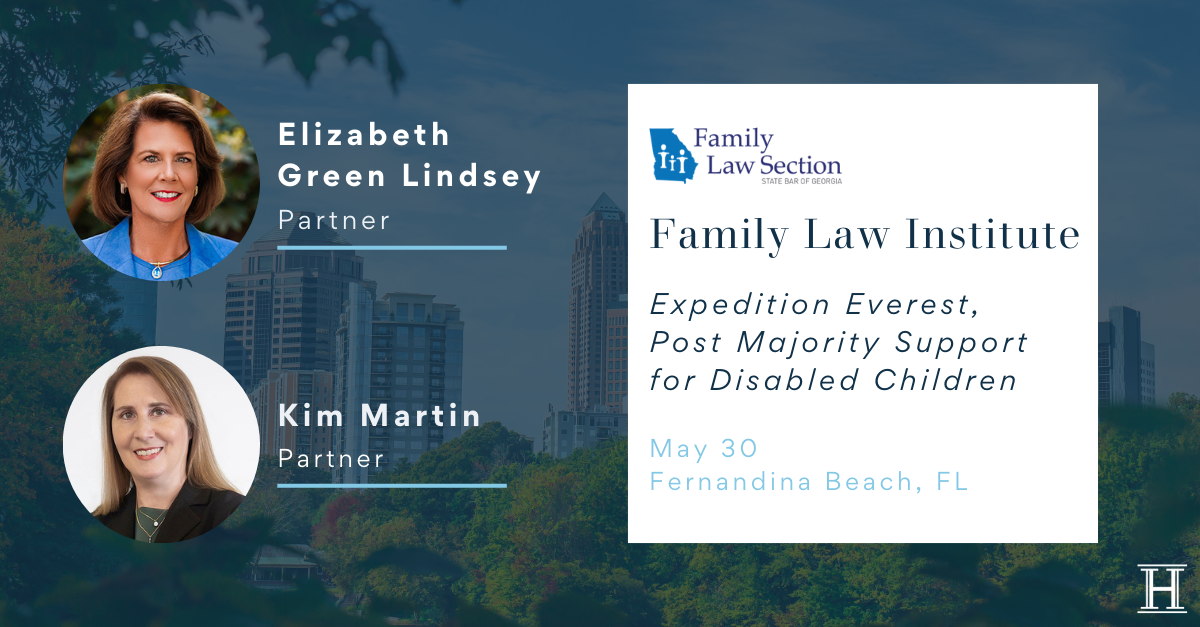 Family Law Institute - Expedition Everest, Post Majority Support for Disabled Children