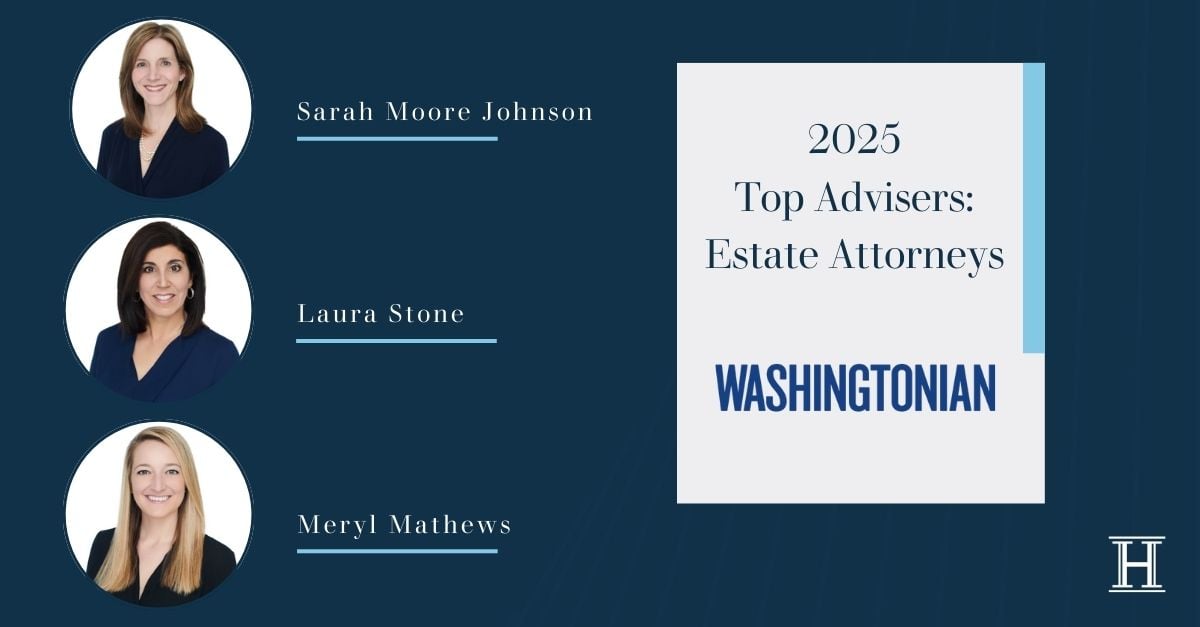 2025 Top Advisors: Estate Attorneys - Sarah Moore Johnson, Laura Stone, & Meryl Mathews