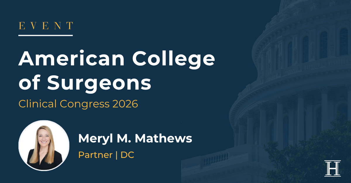 Partner Meryl M. Mathews to Present at the Annual American College of Surgeons Clinical Congress