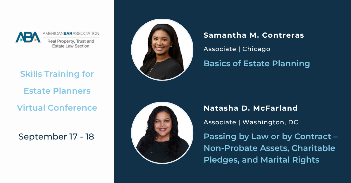 ABA Skills Training for Estate Planners Virtual Conference