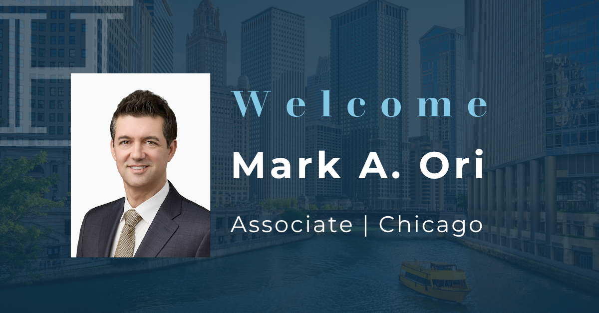 Mark A. Ori Joins Harrison LLP's Chicago Office